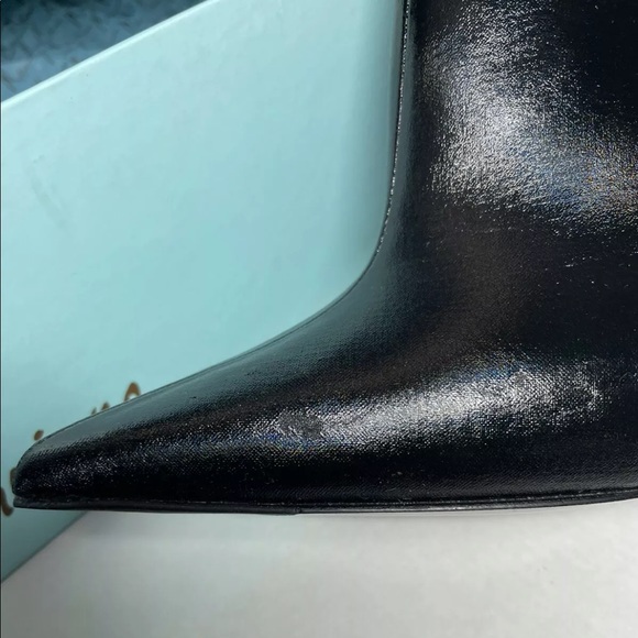 NIB Marciano Mid Calf Iridescent Black Multi Fabric Boots size 8 $350 R-Kizzie - Picture 4 of 13